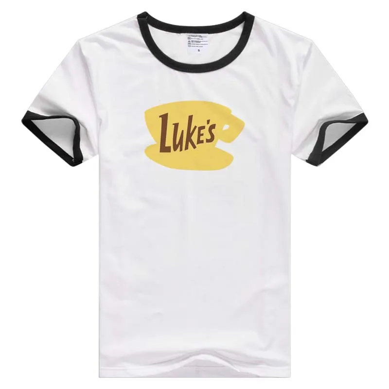 Мужская футболка с коротким рукавом для девочек от Luke's Diner удобная крутым