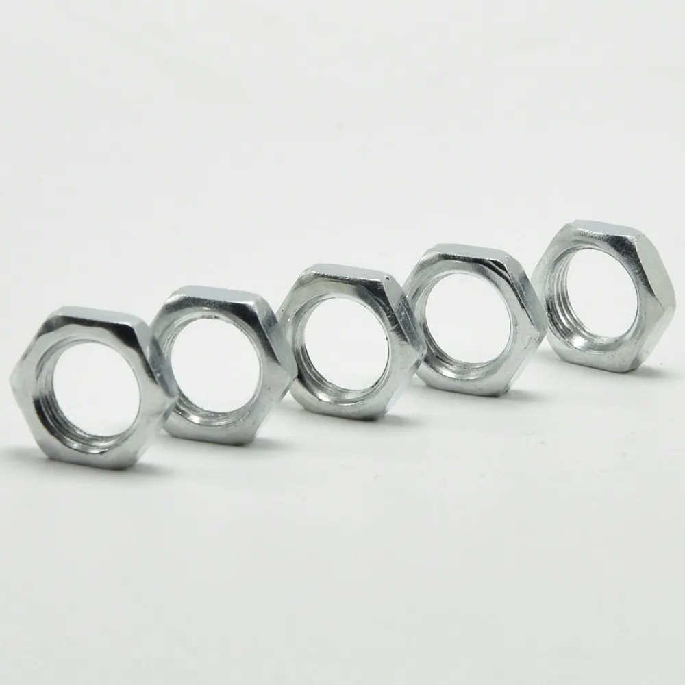 

M10 Lamp Screw Nuts for Tooth Tube Zinc Alloy M10 Female Thread Hexagon Nuts Lighting Accessories 100PCS/Lot