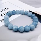 Дропшиппинг 4681012 мм, круглые свободные бусины из натурального камня, браслеты для женщин, подарок, мужской браслет