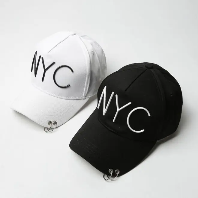 ZUANXI011 летние женские регулируемые солнцезащитные бейсболки мужские NYC буквы