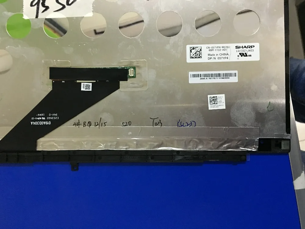 Для Dell XPS 13 9350 9360 3 ''QHD дисплей для ноутбука ЖК сенсорный экран сборка Замена