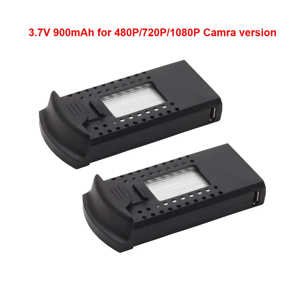 2 Battery 3,7 V 900 mAh/1600 mAh Lipo батарея для M70 SG700 RC Дрон 4K камера Дрон Квадрокоптер запасные части перезаряжаемая батарея аксессуары - Цвет: 2 Battery