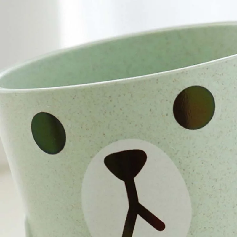 1 шт., новинка, милый кот, животное, медведь, собака, молоко, кружка, ПП, пшеница, пластик, для малышей, детей, кофе, чай, чашка, хорошие подарки