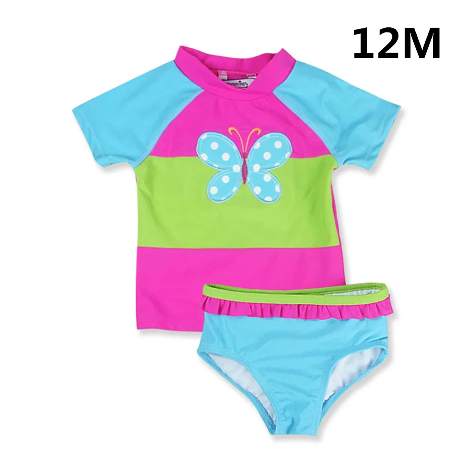 12M(tag size 2T) Купальный костюм Kavkas для девочек, новинка, Летний стиль, Бикини для детей, купальный костюм, Детские танкини, купальный костюм, пляжная одежда, купальник для новорожденных - Цвет: 12M(tag size 2T)