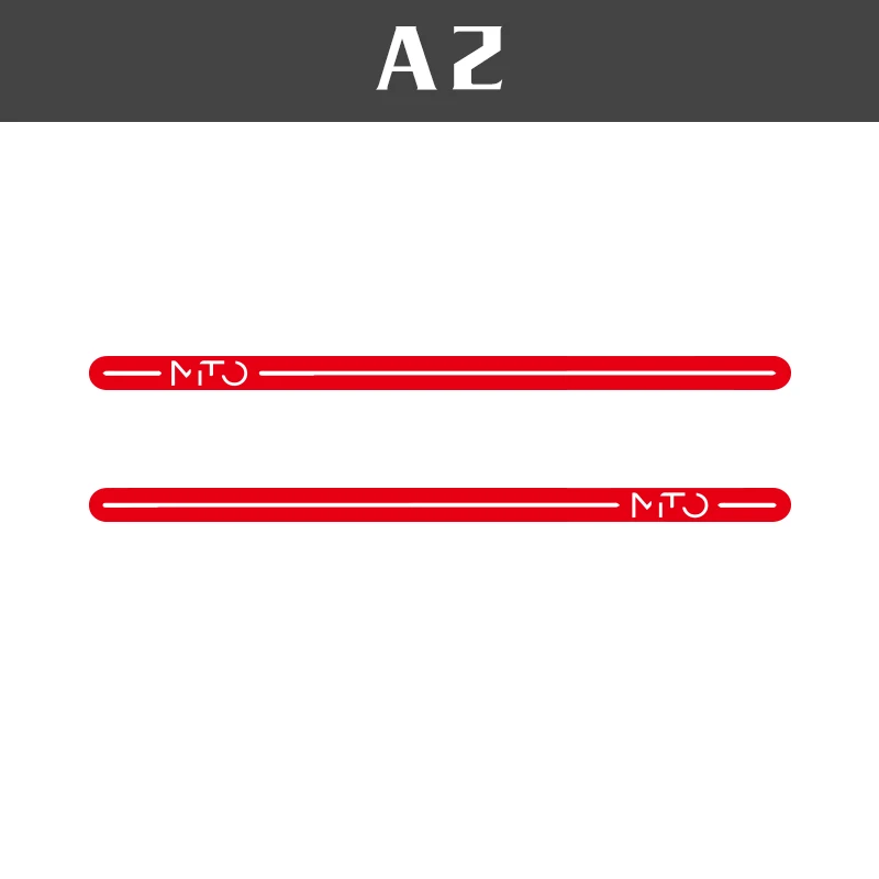 2PCS Vinyl Decal Door Side Skirt Strip Car Body Customized Stickers Sport Styling For Alfa Romeo Stelvio Giulia 4C Giulietta | Автомобили