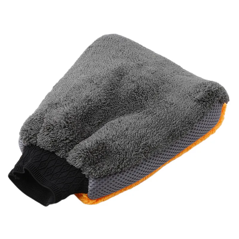 1PC Car Wash Gloves Cleaning Brush Tools Clean Window Door Velvet Water Absorption Soft Care Furniture Glass Dust Cleaner Washer | Дом и сад