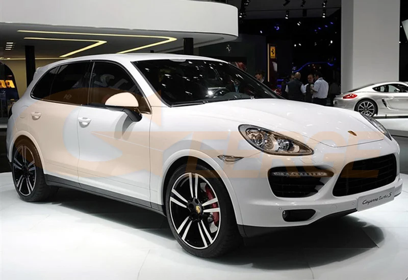 Для Porsche Cayenne 958 2011 2012 2013 Отлично ангельские глазки Ультра яркое освещение CCFL ангельские глазки комплект Halo Кольцо