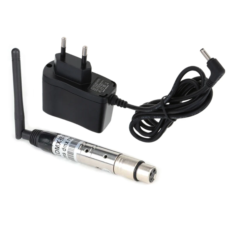 Серебряный цвет Ma Светодиодный MX512 DMX Dfi DJ Беспроводная система передатчик и приемник 2,4 г для Светодиодный сценический светильник светодиодный светильник 500 м контроль