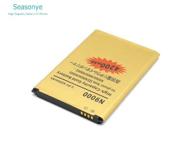 Seasonye 4200mAh B800BC B800BE B800BU B800BZ Золотой Сменный аккумулятор для Samsung Galaxy Note 3 III Note3 N9000 N9006
