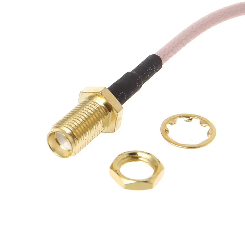 

SMA Female To CRC9/TS9 Dual Connector RF Coaxial Adapter RG316 Cable 15cm