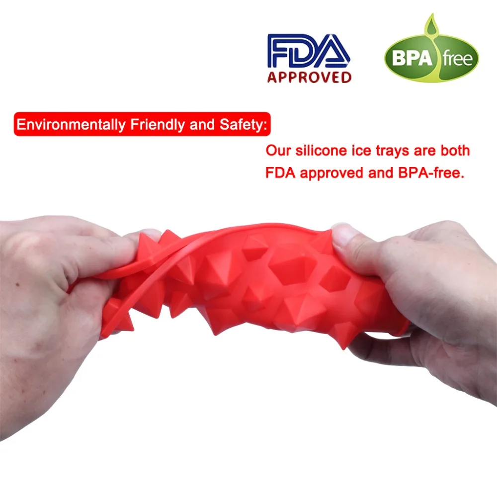 Силиконовая 3D форма для льда 1 шт.|ice tray|ice cube makercube maker |