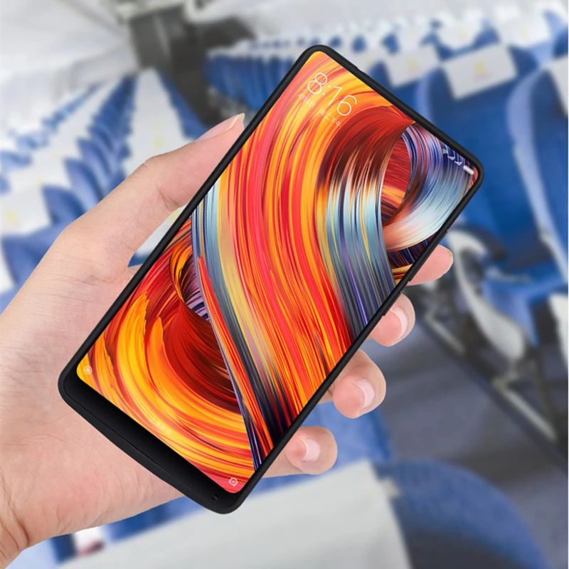 6000 мАч портативный резервный аккумулятор для зарядки Xiaomi MIX 2 Capa внешний аккумулятор чехол для зарядного устройства для Xiaomi MIX 2