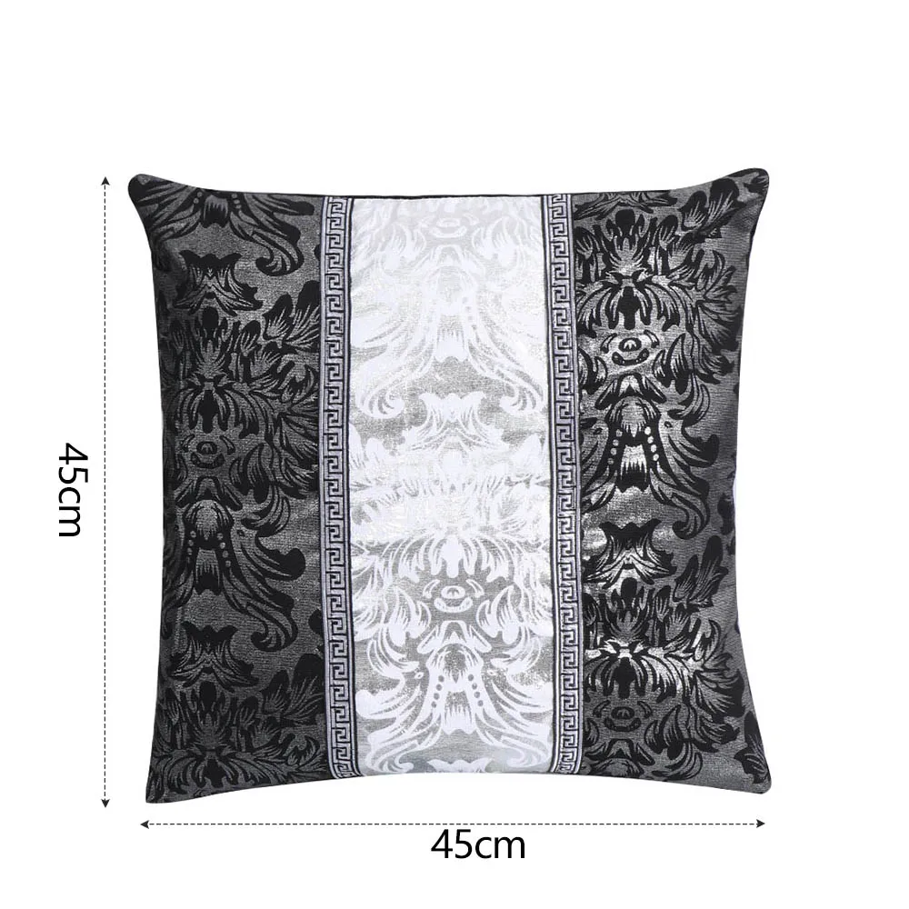 Наволочка с цветочным принтом 45x45 см | Дом и сад