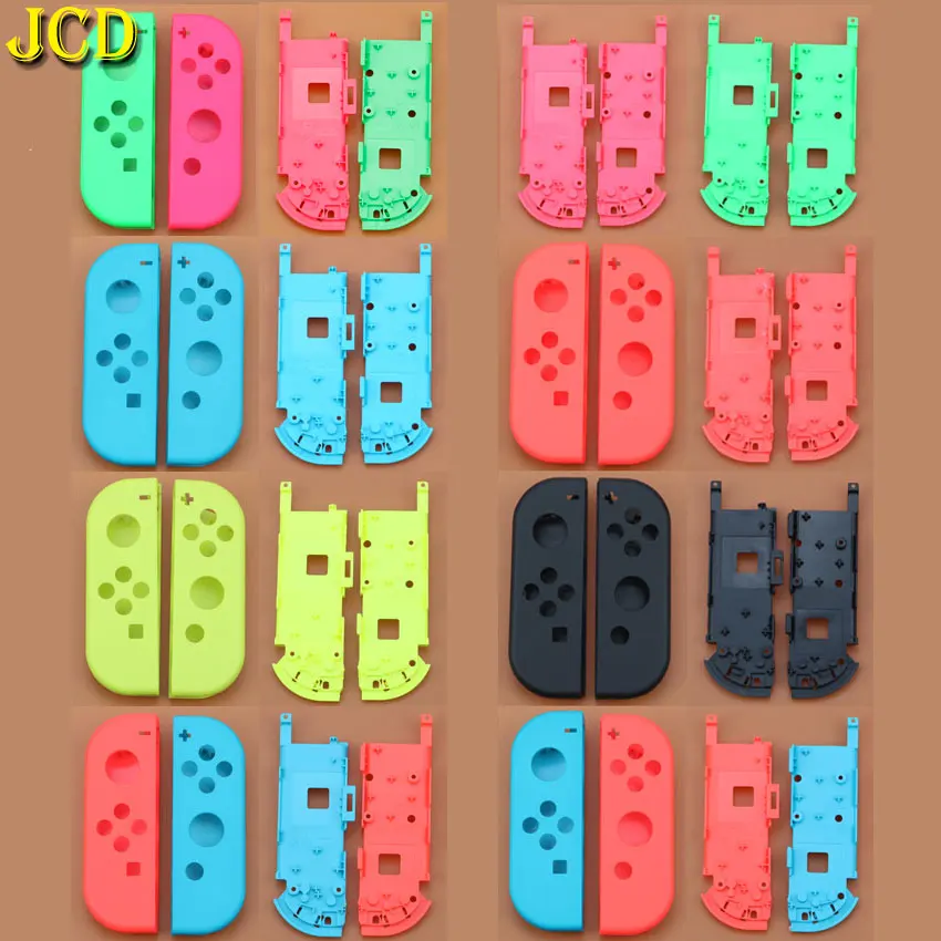 JCD пластиковый корпус R L чехол + Лицевая панель средней рамки Крышка для