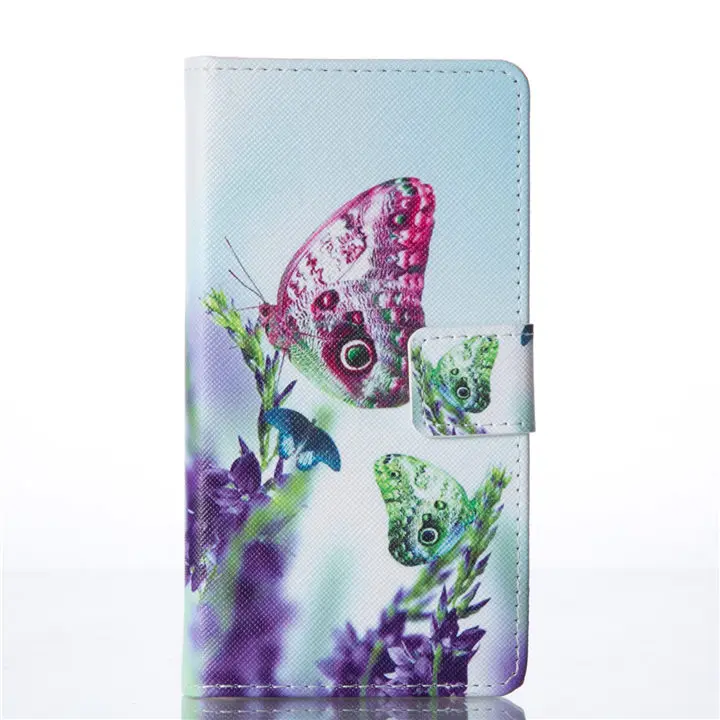 Lavender Butterfly Кожаный чехол DEEVOLPO с откидной крышкой для huawei Ascend P8 P9 LITE P8Lite P9Lite, бумажник с рисунком совы, чехлы Fundas Coque D03Z - Цвет: Lavender Butterfly