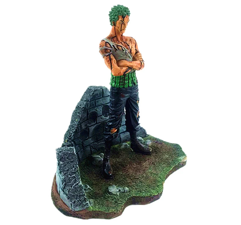 Пре продажа бесплатно EMS аниме один кусок Roronoa Зоро смолы фигурку игрушки brinquedos