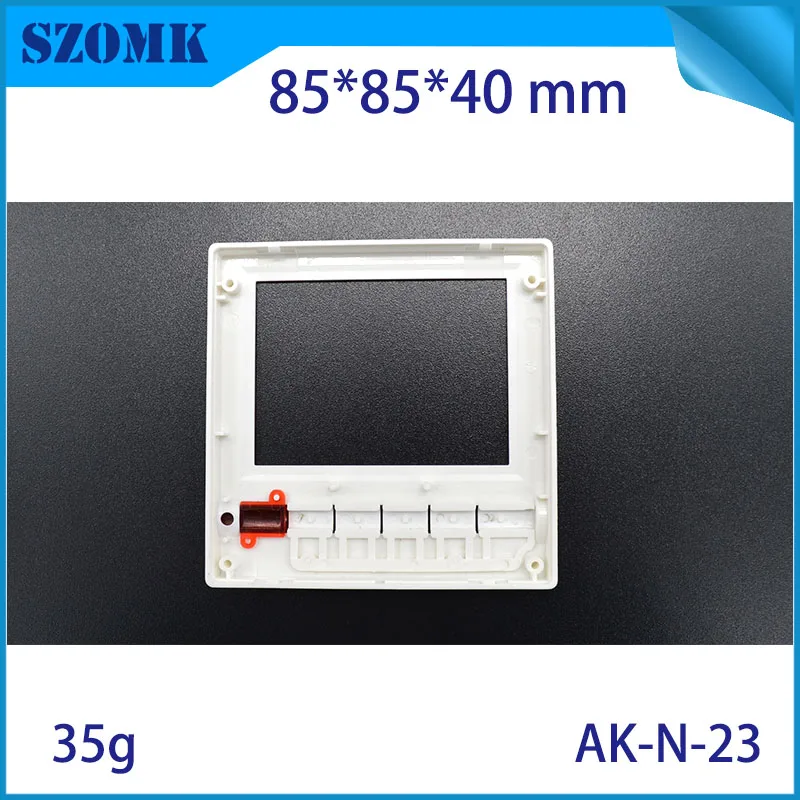4 шт. 85*85*40 мм Новый Пластиковый корпус для проекта pcb электронный с ЖК-дисплеем