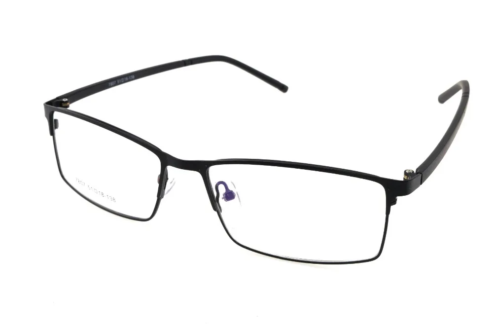 Фото Мужские очки из титанового сплава оправа для очков с полным ободом оптические