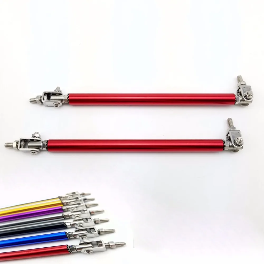 Бесплатная доставка Универсальный Регулируемый 150 мм передний бампер стойка галстук бар поддержка губ