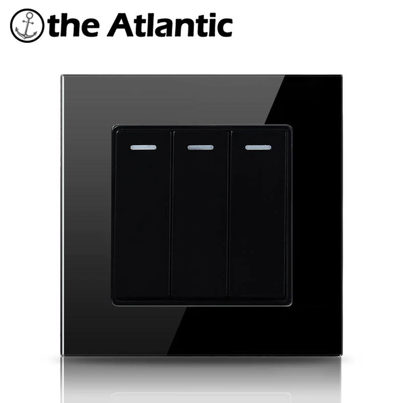 Atlantic 16A Универсальный 4 цвета на выбор 3 банды 1 способ Отель Роскошный Кристалл