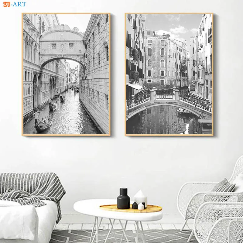 Постер с принтом в виде Палм и дерева черно белый настенный постер природой