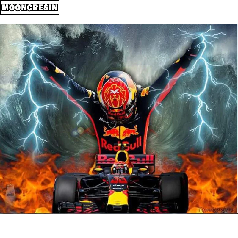 

5D Diamond Painting Racing Driver Diamond Embroidery Cross Stitch Needlework Home Decoration Full Square Drill Christmas Gift