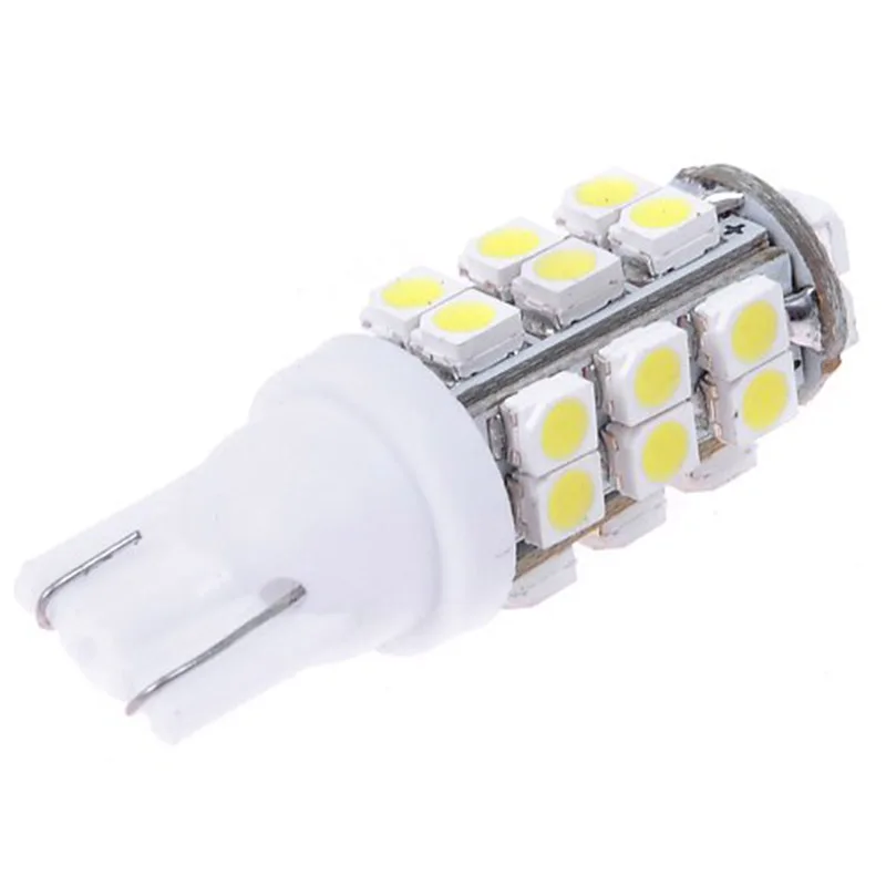 100 шт. белые светодиодные лампы T10 W5W 194 / 921 1210 28 SMD для автомобильной карты