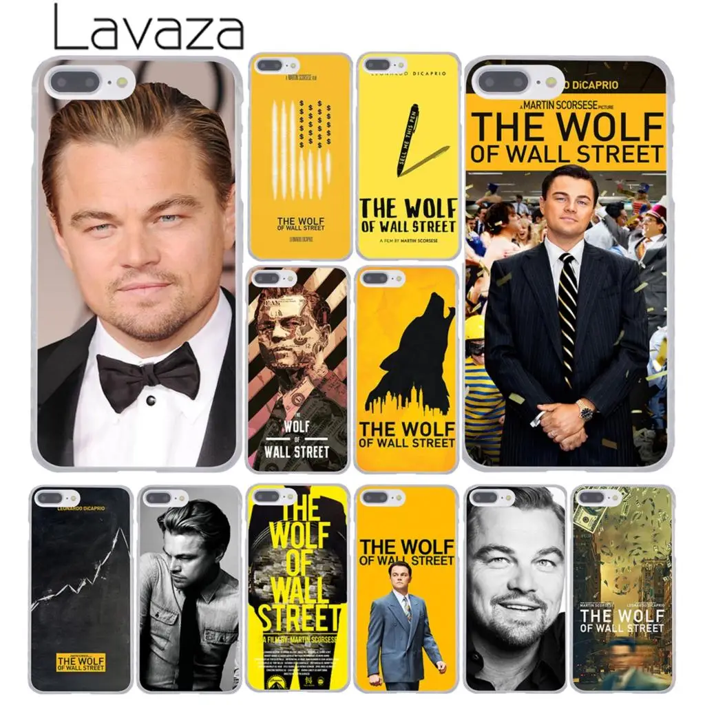 Твердый чехол для телефона Lavaza The Wolf Of Wall Street Leonardo DiCaprio iPhone XR XS X 11 Pro Max 10 7 8 6S 5 5S SE