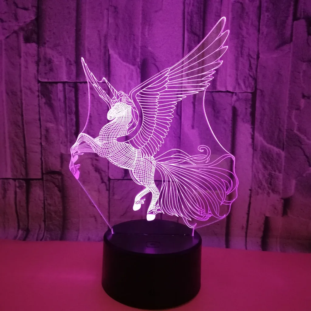 3d креативная маленькая настольная лампа светодиодное украшение индивидуальный