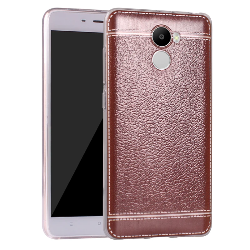 Чехол для xiaomi redmi 4 силиконовый чехол телефона Xiami Стандартный 16 Гб прозрачный xaomi