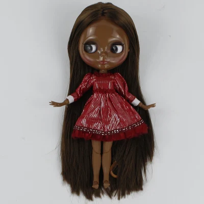 Супер черная кожа обнаженные куклы Блит 2018|nude blythe doll|blythe dollnude |