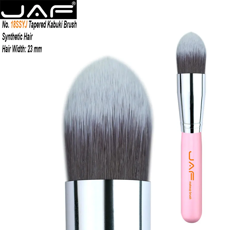 Розничная продажа JAF 18SSYJ коническая кисть Кабуки для лица макияж жидкая кремовая