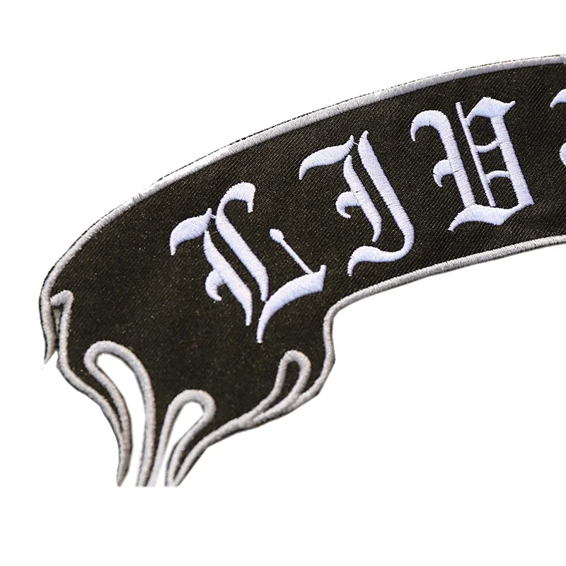 Вышитые патчи на мотоциклах выполненные заказ утюжки заплатках наездники