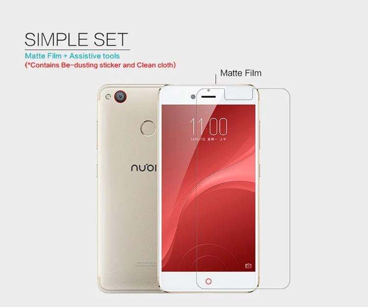 2 шт./партия zte Nubia Z11 Mini S Защита экрана NILLKIN Антибликовая матовая защитная пленка