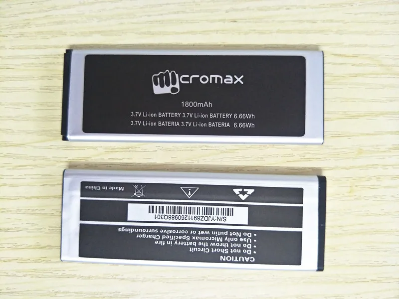 Аккумулятор AZK Для Micromax Q301 высококачественный аккумулятор 1800 мАч|Аккумуляторы