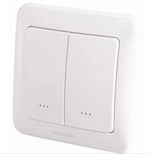 Беспроводной настенный переключатель Zwave TZ36D z-wave ON/OFF европейский стандарт