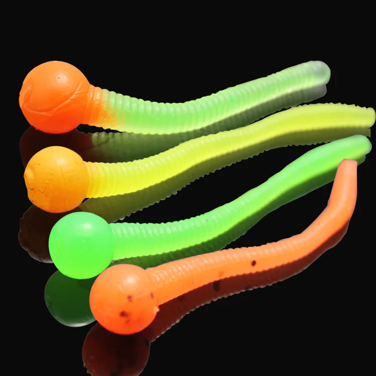 20 шт./компл. Головастик мягкая Рыбалка приманки Моделирование Головастик-форме