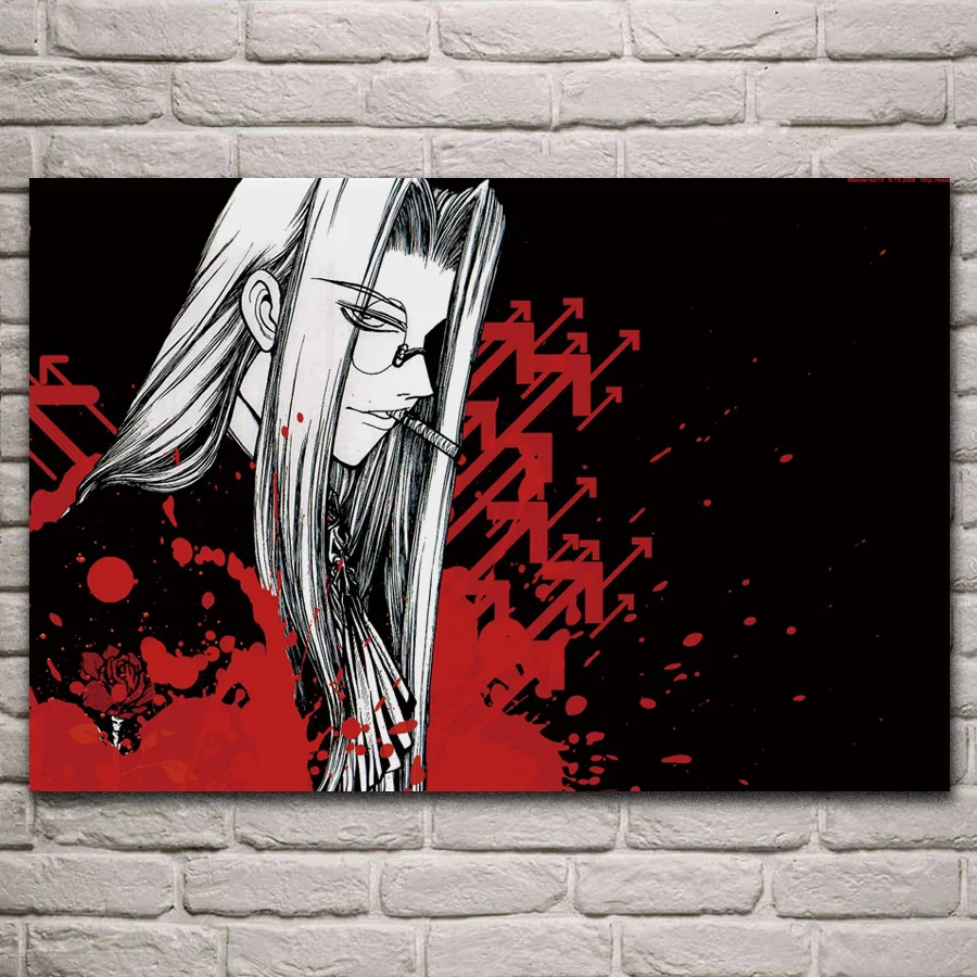 Sir Integra Fairbrook Wingates Hellsing аниме фэнтези, украшение для гостиной, украшение для дома, стены, художественный декор, деревянная рамка, тканевые плакаты KJ620