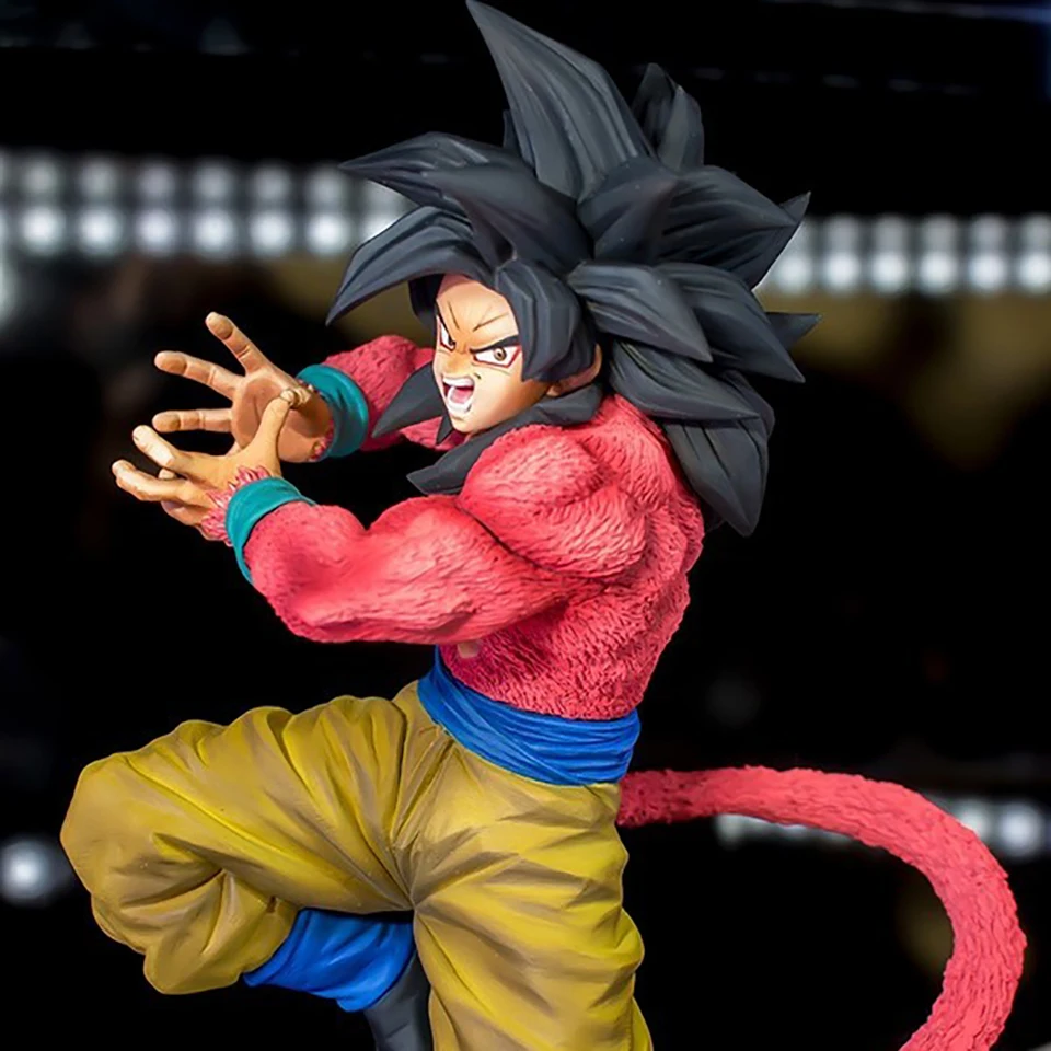 Tronzo оригинальная пластиковая фигурка Banpresto Жемчуг дракона GT Goku SSJ4 10 Kamehameha ПВХ фигурка модель куклы игрушки Супер Saiyan фигурки
