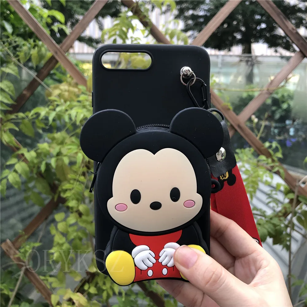 3D Cute Cartoon Bear Wallet Phone Case For Huawei P20 P10 Lite Pro P30 P9 Nova 2 Plus 2i 2s 3 3i 4 P smart Cover |