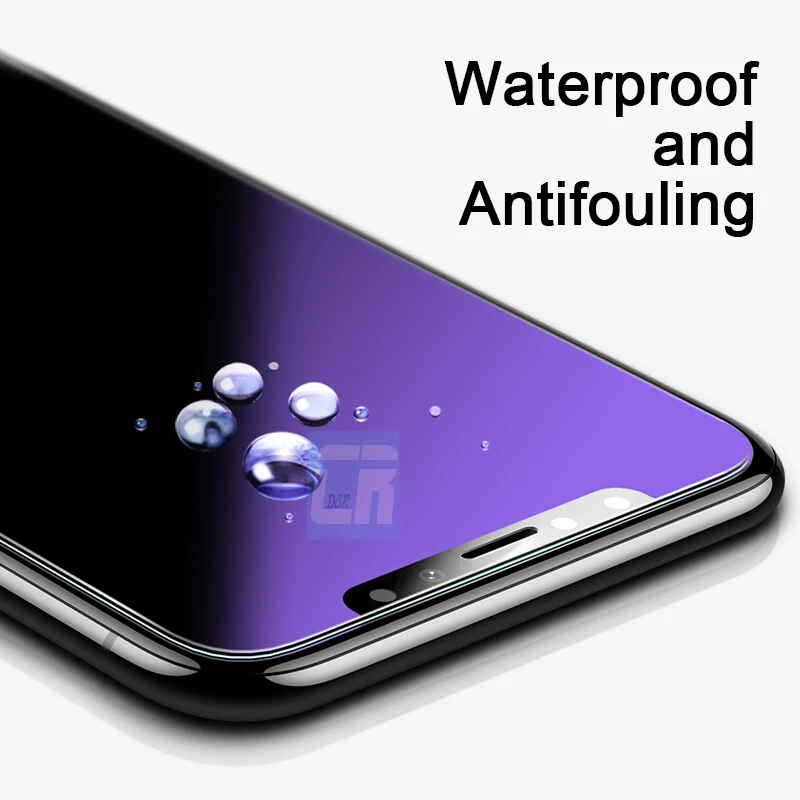 DCR 5D (4D улучшенный) Полноэкранный протектор закаленное стекло для iPhone X 8 7 6 6s Plus