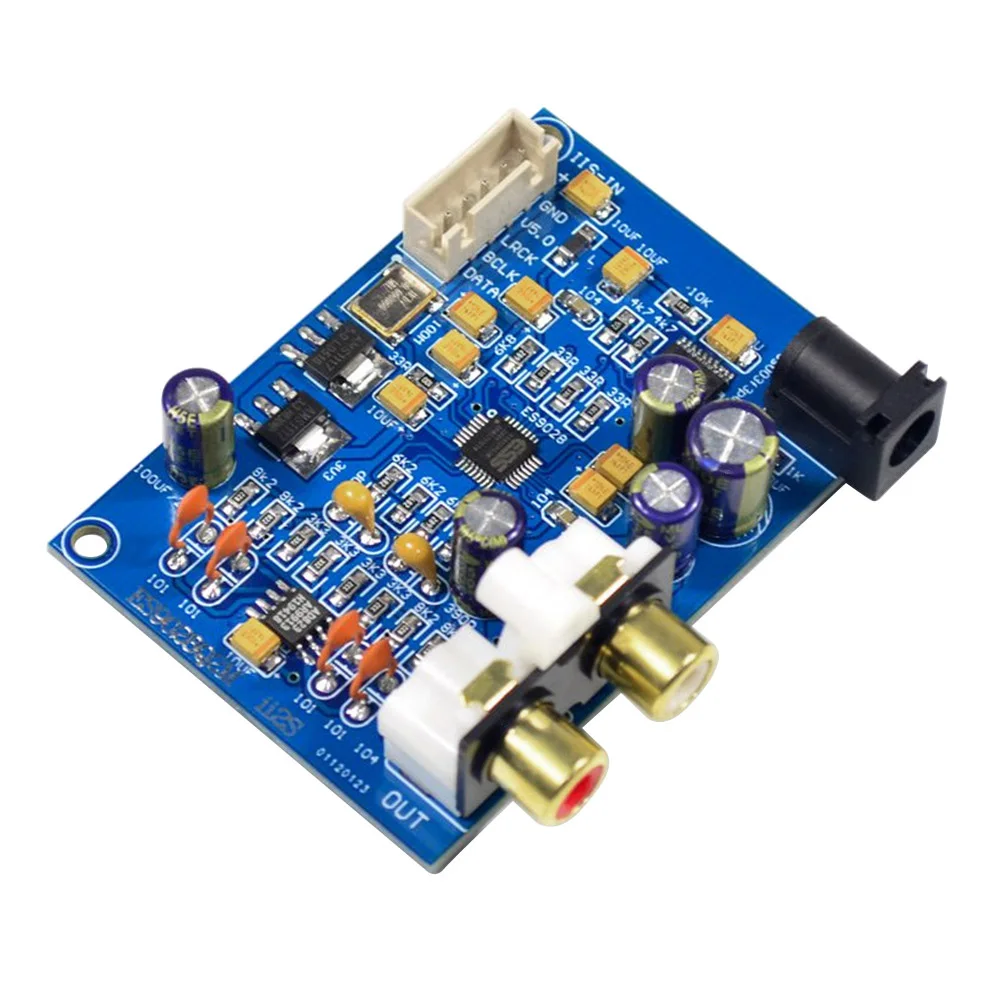 

AIYIMA ES9028Q2M ES9028 I2S Input Decode Board DAC DC 9-12V Decoder Board Upgrade ES9018 For Amplifier DIY