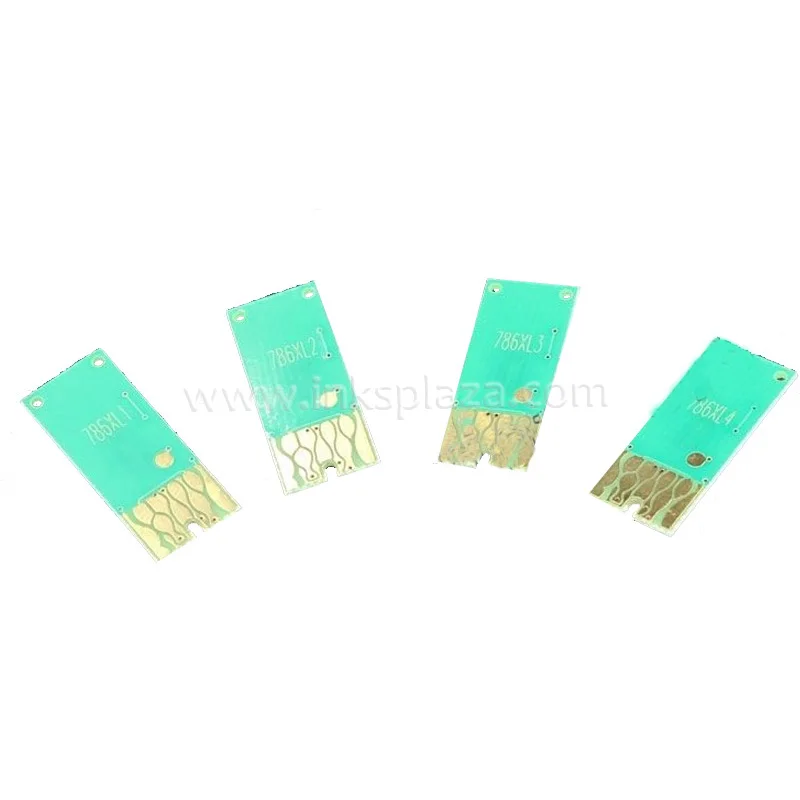 Чип CISSPLAZA T7861 786XL один раз совместимый для принтера Epson WorkForce Pro WF 5620/WF 5690/WF 5110/WF 5190|chip