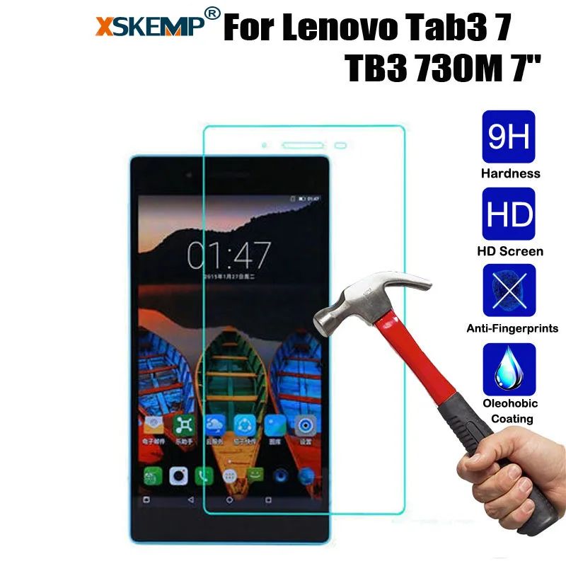 Защитное стекло XSKEMP для планшета ультрапрозрачное закаленное Lenovo Tab3 7 TB3 730M