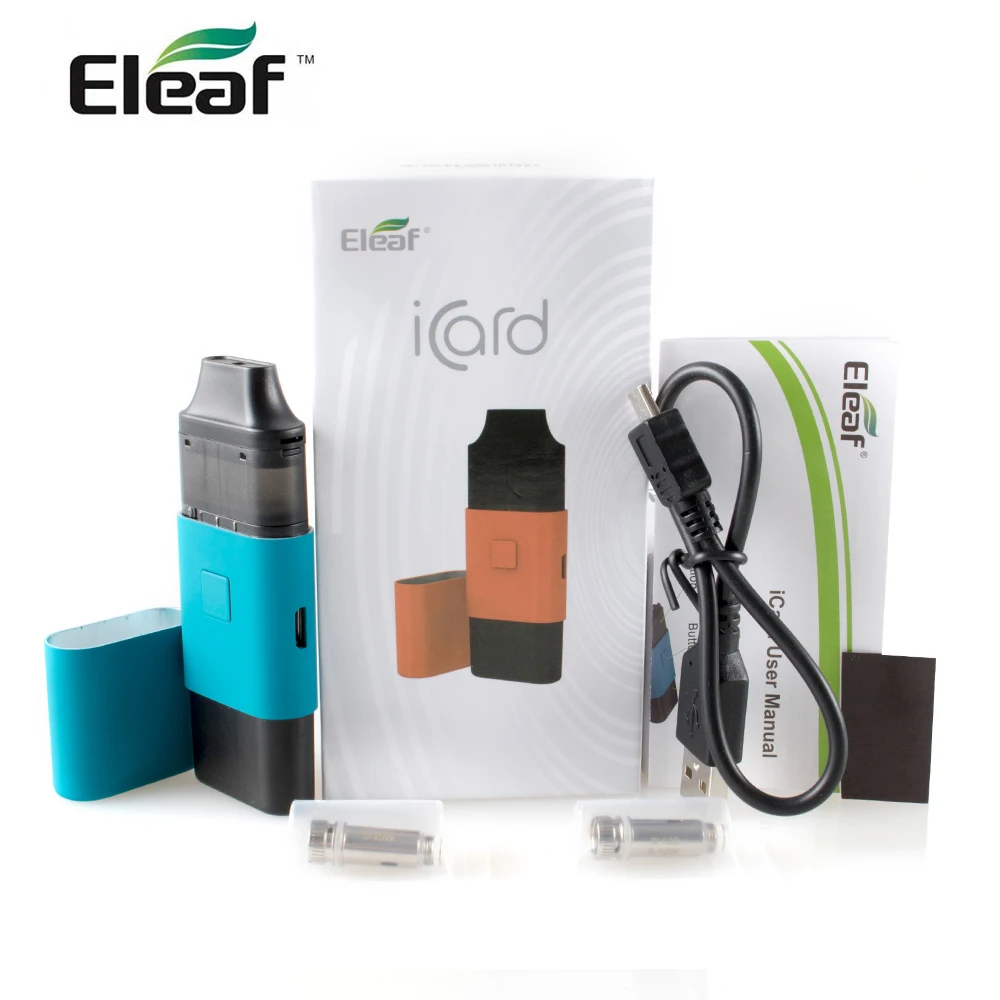 США склад оригинальный Eleaf iCard комплект 15 Вт встроенный аккумулятор 650 мАч с 2 мл