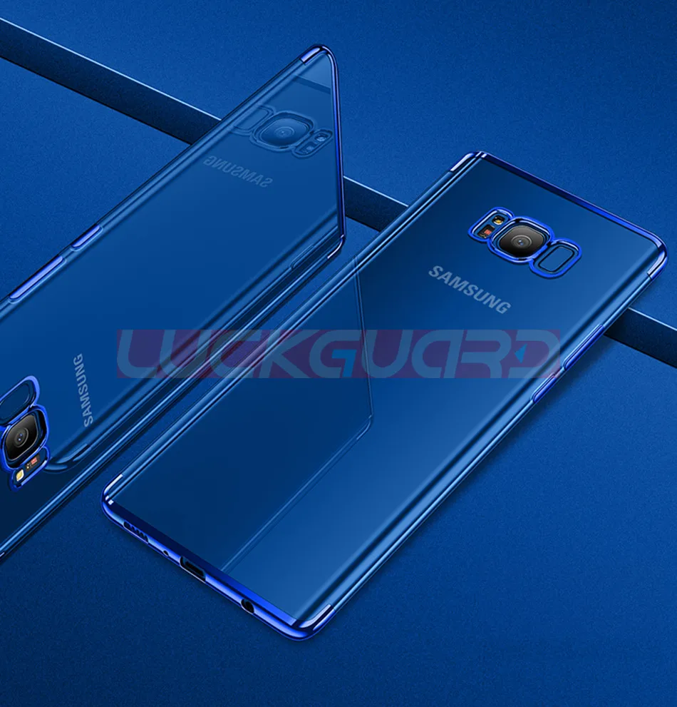 Прозрачный чехол с покрытием для samsung Galaxy S8, S9, S10, Note 8, 9, 10 Plus, J4, J6, A7,, J7 Prime, магнитное кольцо, силиконовый мягкий чехол