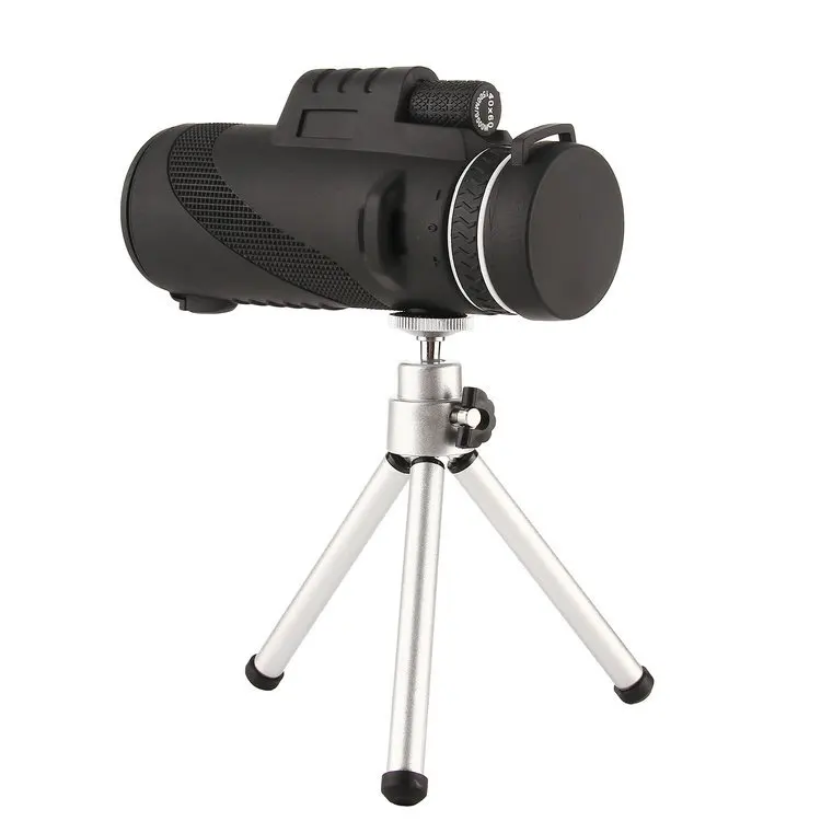 High-power List Telescope Portable 40x60 Black + Mobile Clamp Tripod | Инструменты