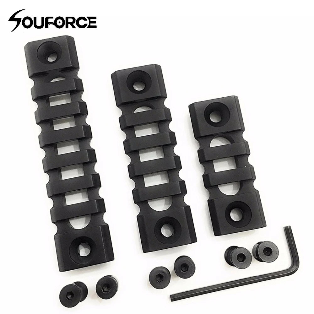 

Lightweight Picatinny Rail Section for Keymod Handguard Mount Pack of 3 (3-slot,5-slot,7-slot) for AR MSR Rifle