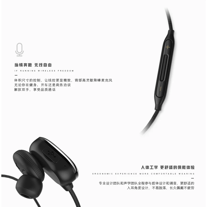 PIZEN Ара T60 PRO Bluetooth наушники микрофон высокого класса IPX5 Водонепроницаемый