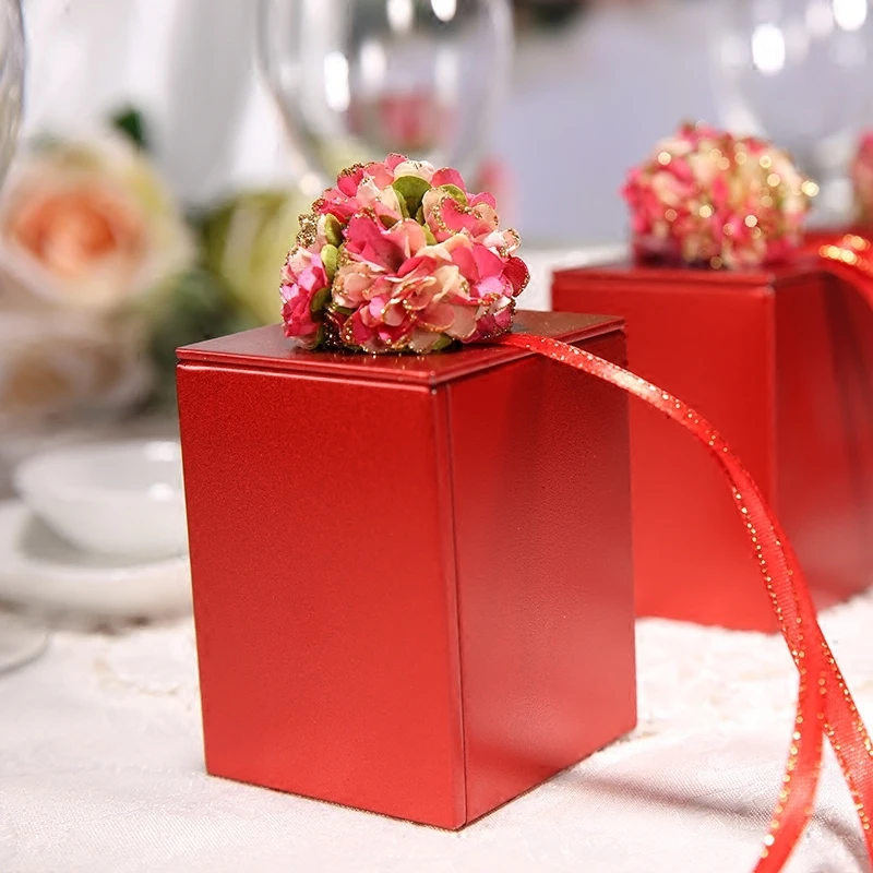 Оригинальные свадебные принадлежности жестяные европейские коробки для конфет